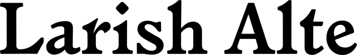 Larish Alte font preview