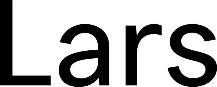 Lars font preview