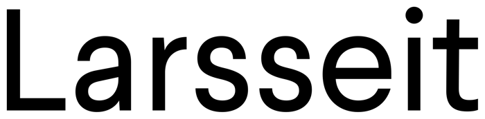 Larsseit font preview