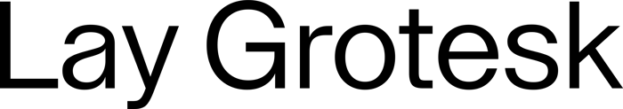 Lay Grotesk font preview
