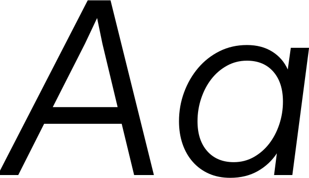 Lettera font preview