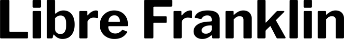 Libre Franklin font preview