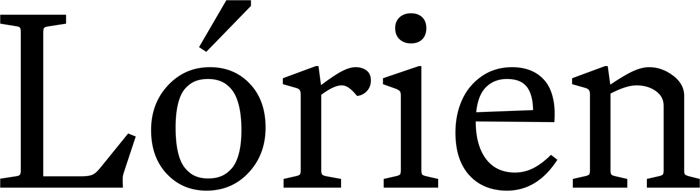MD Lórien font preview