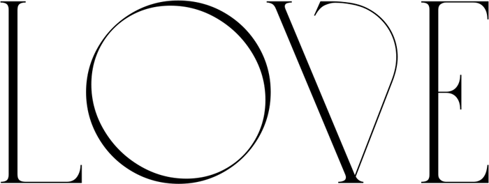 Love font preview