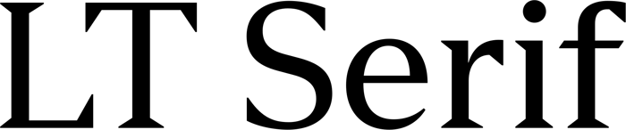 LT Serif font preview