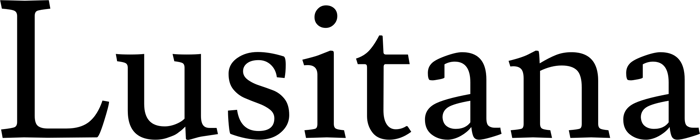 Lusitana font preview