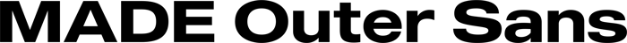 MADE Outer Sans font preview