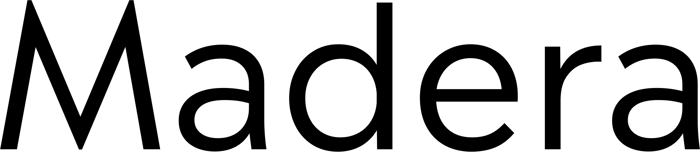 Madera font preview