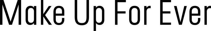 Make Up For Ever font preview