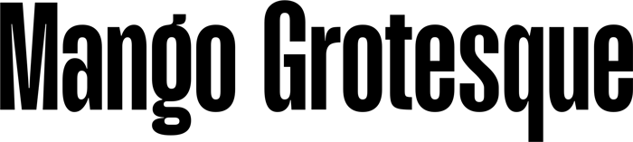 Mango Grotesque font preview