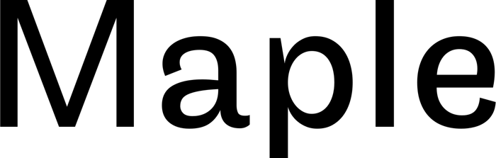 Maple font preview