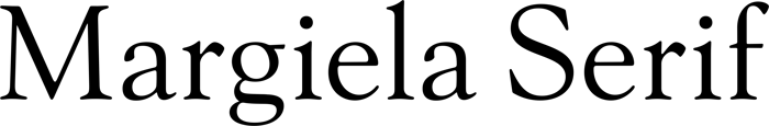 Margiela Serif font preview