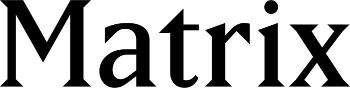 Matrix font preview