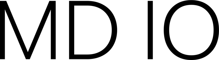 MD IO font preview