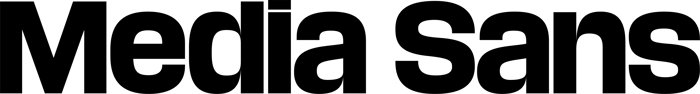 Media Sans font preview