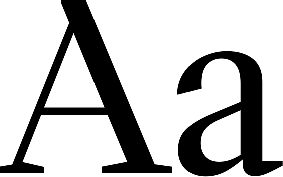 Mediaan font preview