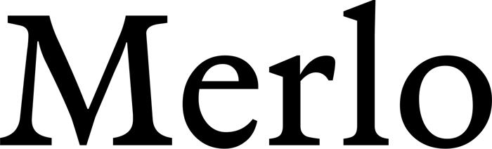 Merlo font preview