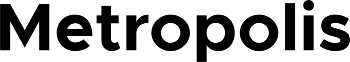Metropolis font preview
