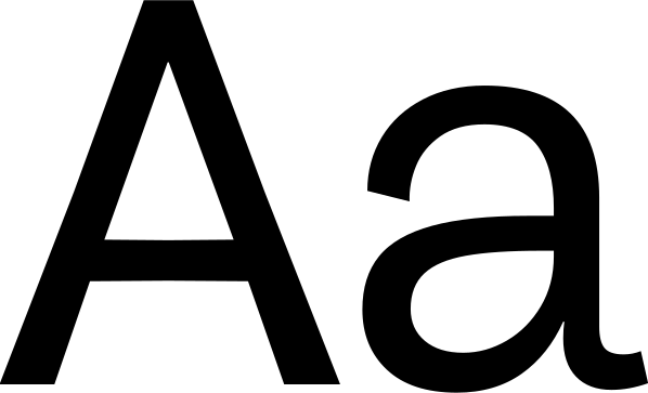 Milligram font preview