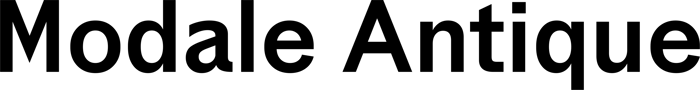 Modale Antique font preview