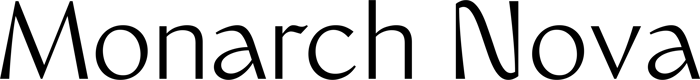 Monarch Nova font preview