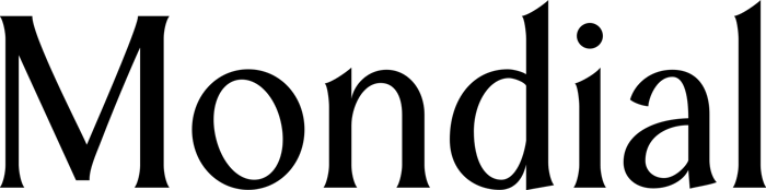 Mondial font preview