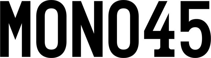 Mono45 font preview