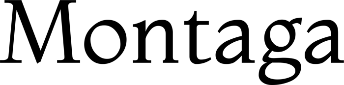Montaga font preview