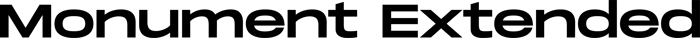 Monument Extended font preview