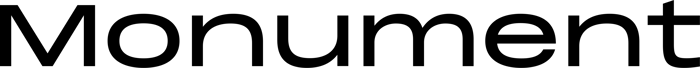 Monument font preview