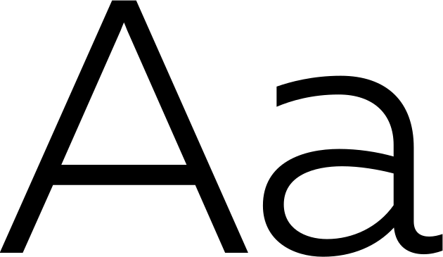 Muller font preview