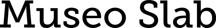 Museo Slab font preview