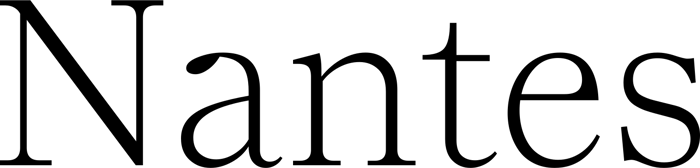 Nantes font preview