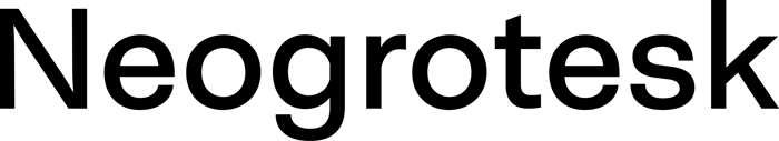 Neogrotesk font preview