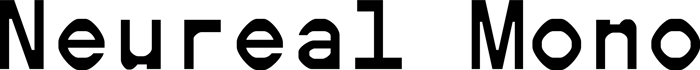 Neureal Mono font preview