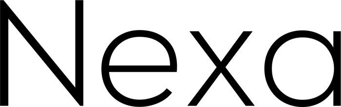 Nexa font preview