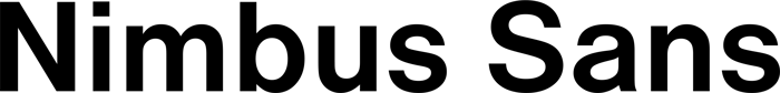 Nimbus Sans font preview