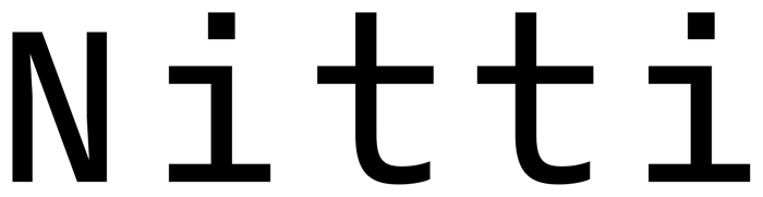 Nitti font preview