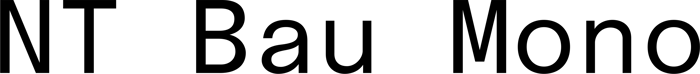 NT Bau Mono font preview