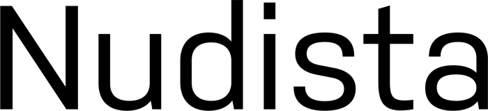 Nudista font preview