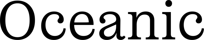 Oceanic font preview