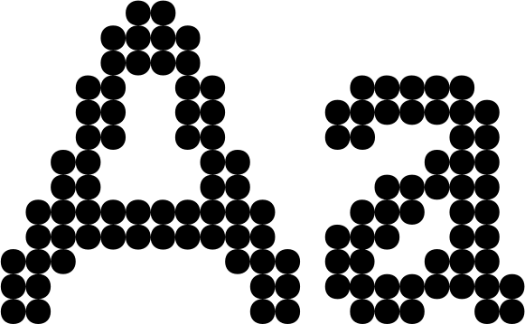 Offbit font preview
