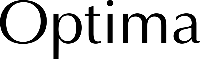 Optima font preview