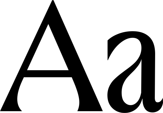 OT Jubilee font preview