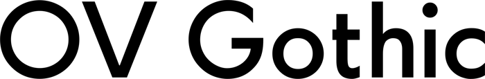 OV Gothic font preview