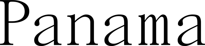 Panama font preview