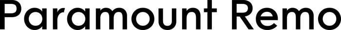 Paramount Remo font preview