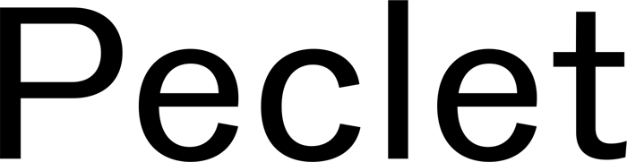 Peclet font preview
