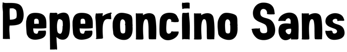 Peperoncino Sans font preview
