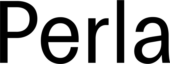 Perla font preview